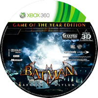 Batman Arkham Asylum: GoTY Edition Xbox 360 LT3.0