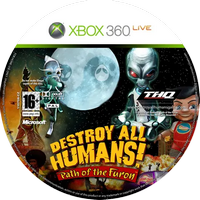 Destroy All Humans! Path of the Furon Xbox 360 LT2.0