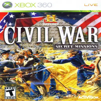 History Channel Civil War Secret Missions Xbox 360 LT3.0