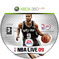 NBA Live 09 Xbox 360 LT3.0