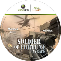 Soldier Of Fortune Payback Xbox 360 LT3.0