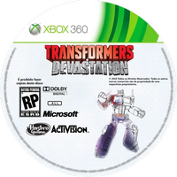 Transformers: Devastation Xbox 360 LT3.0