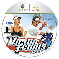 Virtua Tennis 3 Xbox 360 Лицензия. Рабочее состояние.