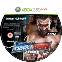 WWE SmackDown vs RAW 2009 Xbox 360 LT3.0